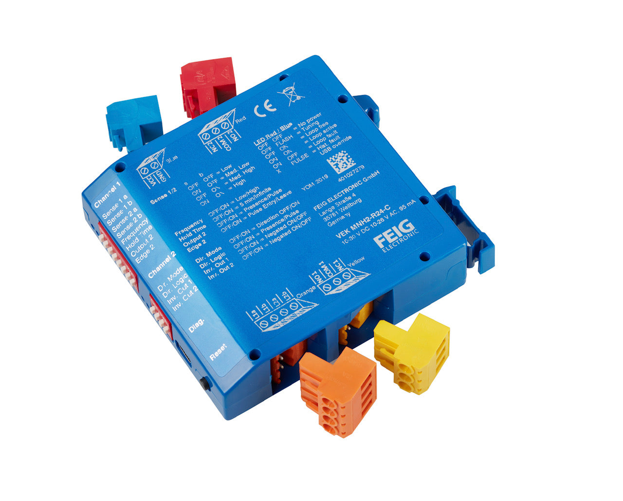 Feig VEK MNH2-R24-C Dual Channel Induction loop detector